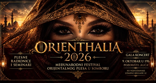 14. Međunarodni festival orijentalnog plesa u Somboru 9. i 10. oktobra