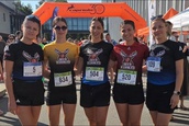 Sjajan nastup i tri medalje za članice apatinskog Deer Runners-a u Bačkoj Topoli