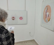 U apatinskoj galeriji otvorena IZLOŽBA CRTEŽA pod nazivom „Zračenje“