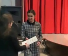 PRVO MESTO na regionalnom takmičenju recitatora za Apatinku Mašu Rajić