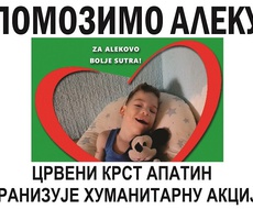 PRIKUPLJA SE POMOĆ ZA LEČENJE MALOG ALEKA