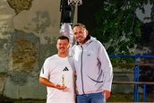 Apatinac Dalibor Ćopić pobednik takmičenja u šutiranju trojki na turniru „3x3 Prigrevica“