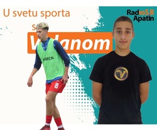 Luka Tubić - kapiten kadetske ekipe apatinske Mladosti