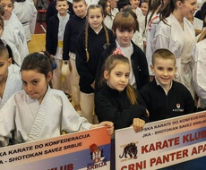 Mladi apatinski karatisti zablistali na evropskom takmičenju u Kruševcu
