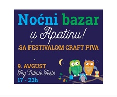U toku prijave za prvi Noćni bazar u Apatinu