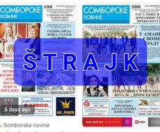 ŠTRAJK NOVINARA! Zaposleni u “Somborskim novinama” mesecima bez plate