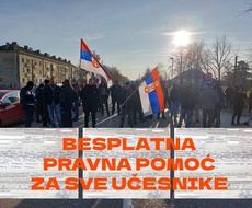 Pravni tim UG „Bez straha“ nudi BESPLATNU PRAVNU POMOĆ učesnicima protesta