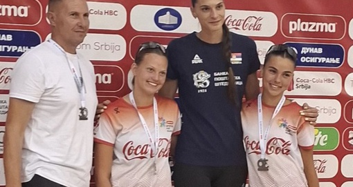 Apatinke Staša Zorić i Elena Erić vicešampionke državnog prvenstva Sportskih igara mladih