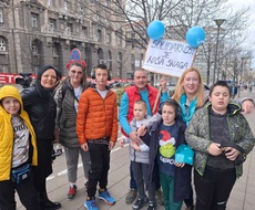 UD „Mali Princ“ pružio podršku na beogradskom skupu u borbi za prava dece sa autizmom