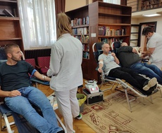 Na akciji dobrovoljnog DAVANjA KRVI, Apatinci se ponovo odazvali u velikom broju