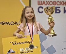 Apatinska šahistkinja Kalina Pejin kadetska vicešampionka Srbije