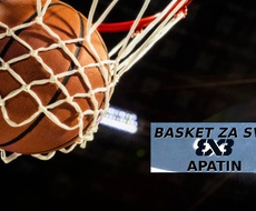 Otvorene PRIJAVE za prvi apatinski 3x3 TURNIR “Basket za sve”