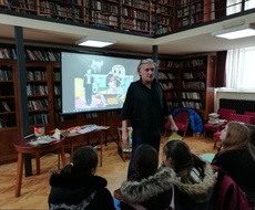 Druženje sa piscem za decu i tinejdžere Robertom Takaričem 5. decembra u Apatinu i Kupusini