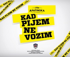APATINSKA PIVARA OBELEŽILA 15 GODINA KAMPANJE „KAD PIJEM NE VOZIM