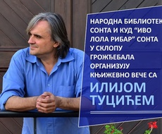Književno veče u Sonti zakazano za 19. septembar