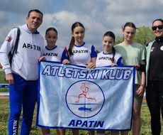 Apatinski atletičari uspešno nastupili na startu 2025. godine