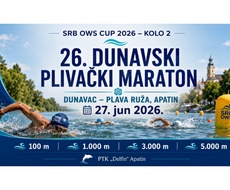Tradicionalni, 26. Dunavski plivački maraton u Apatinu zakazan za 27. jun