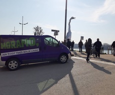 KOALICIJA MORAMO danas u Apatinu: STOP UVOZU OTPADA U APATIN!