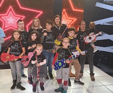 UD „Mali Princ“ uzelo učešće u SNIMANjU NOVOGODIŠNjEG PROGRAMA na RTV-u