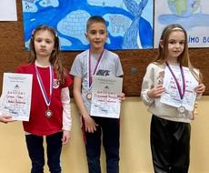 SREBRO i DVE BRONZE za mlade Apatince na Republičkom takmičenju u šahu