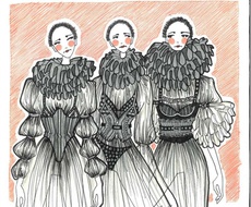 MODNE ILUSTRACIJE i SLIKE Tamare Toksić od petka u galeriji Meander
