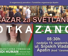 OTKAZAN HUMANITARNI BAZAR ZA SVETLANU MARKOVIĆ