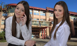 Nina Šakić učenica generacije OŠ „Žarko Zrenjanin“, Sara Orelj sportistkinja generacije