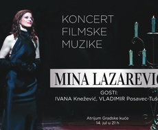Koncert Mine Lazarević u okviru 6. Somborskog filmskog festivala