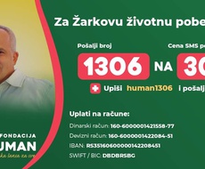 Nekoliko HUMANITARNIH događaja za Žarka zakazano za 7. i 8. oktobar