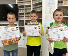 Nikola, Kosta i Pavle POBEDNICI TAKMIČENjA „Кo u znanju traži spas – čita naglas!“