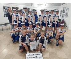 Apatinske mažoretkinje vrše upis novih članica