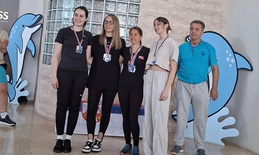 Dve medalje za članice DPA Apatin na međunarodnom takmičenju u podvodnim veštinama